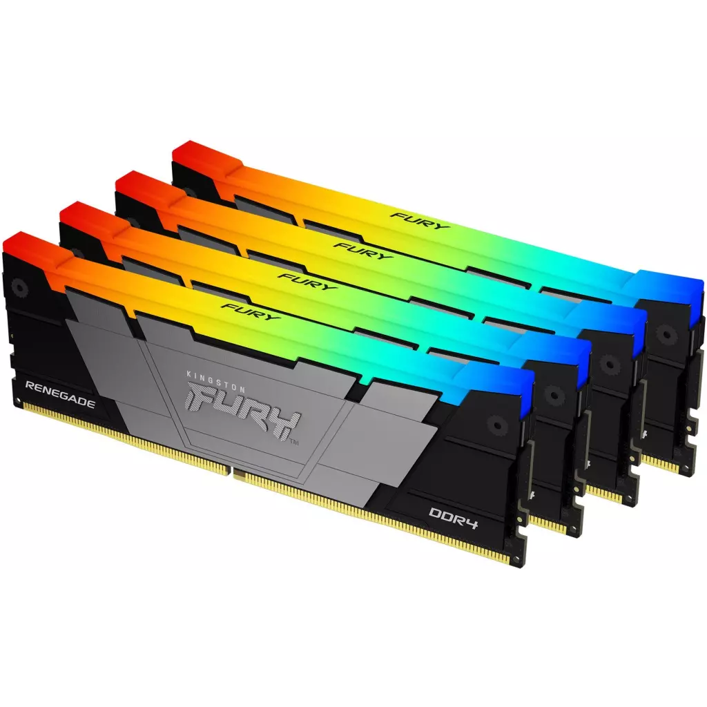 Obrázek produktu Kingston Fury Renegade DIMM DDR4 32GB 3600MHz RGB (Kit 4x8GB) - černá