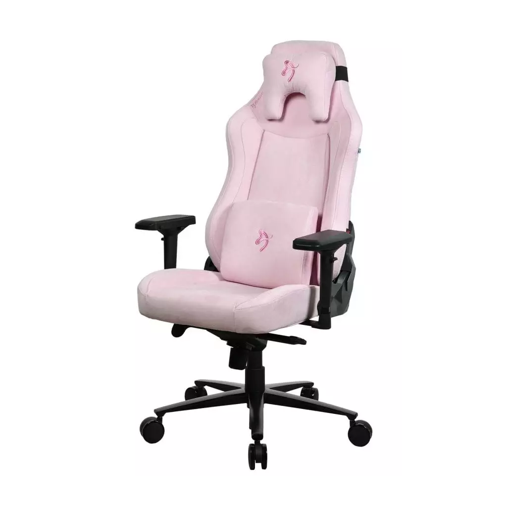 Obrázek produktu AROZZI herní židle VERNAZZA Supersoft Fabric Pink/ látkový povrch/ růžová