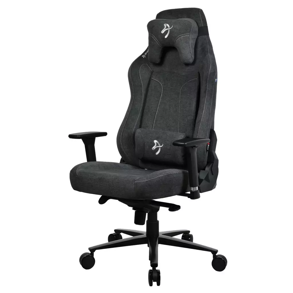 Obrázek produktu AROZZI herní židle VERNAZZA XL SoftFabric Dark Grey/ látkový povrch/ tmavě šedá