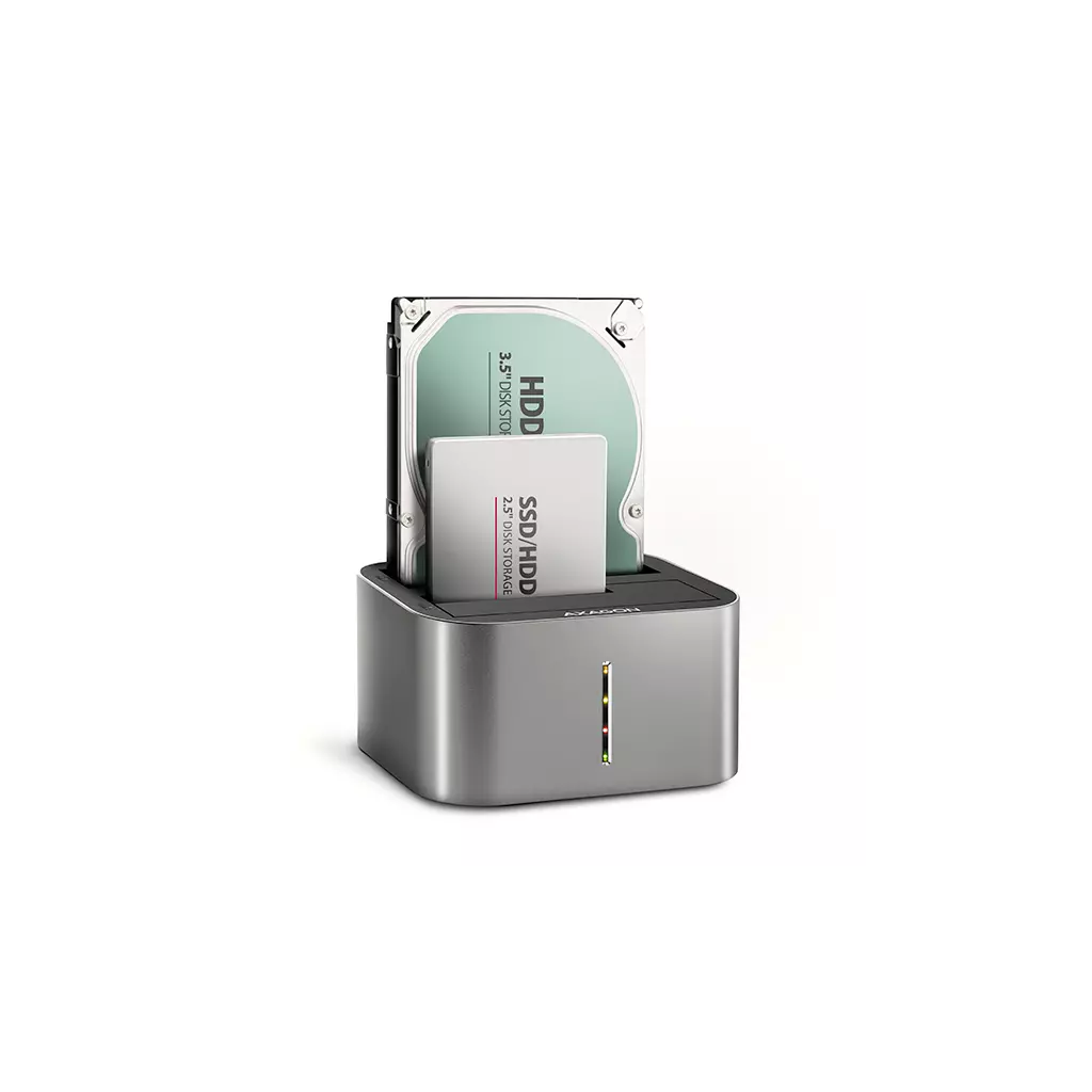 Obrázek produktu AXAGON ADSA-DC, USB-C 5Gbps - 2x SATA 6G 2.5