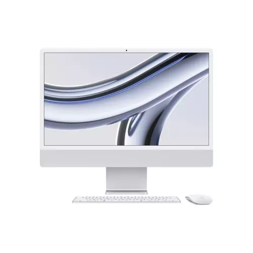 obrázek produktu Apple iMac 24" M3 CZ Stříbrný (MQRJ3CZ/A) - stříbrná