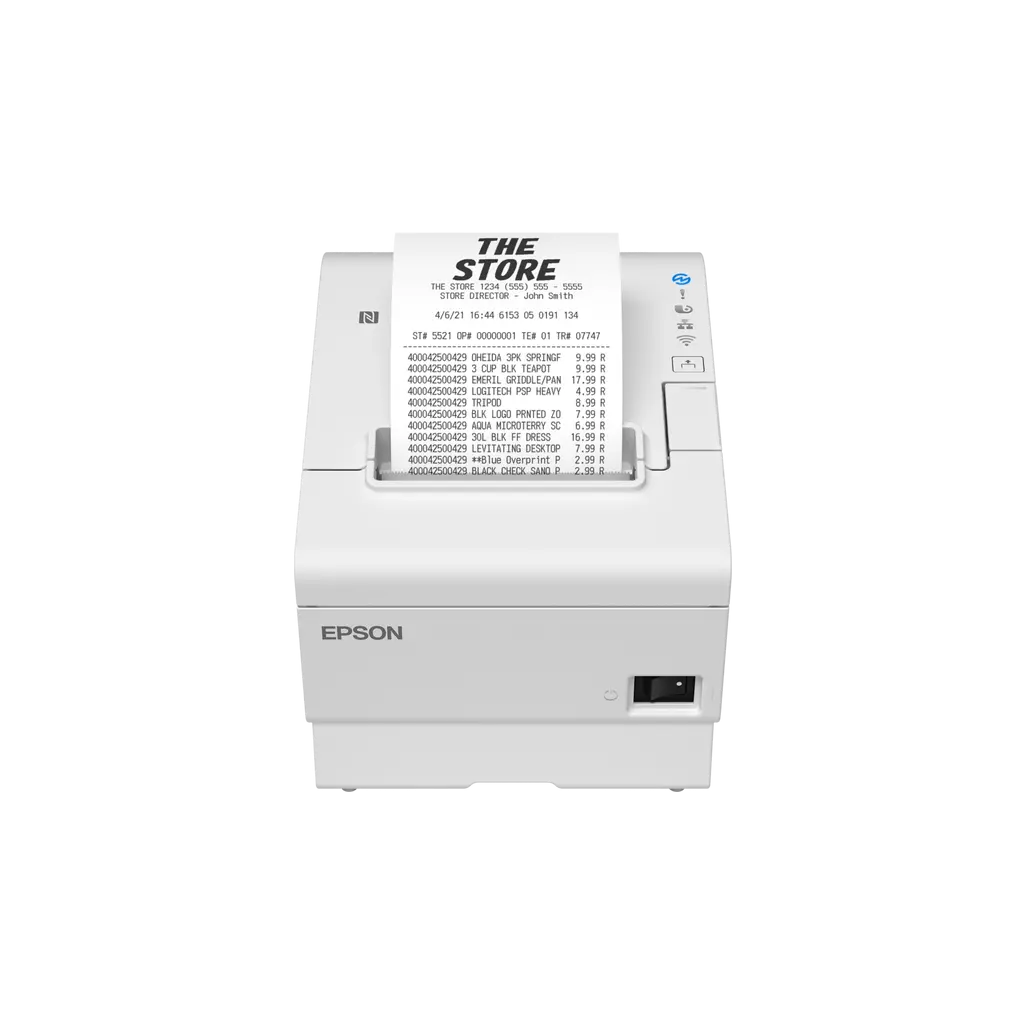 Obrázek produktu EPSON pokladnní tiskárna TM-T88VII bílá, RS232, USB, Ethernet, vyměnitelné rozhraní