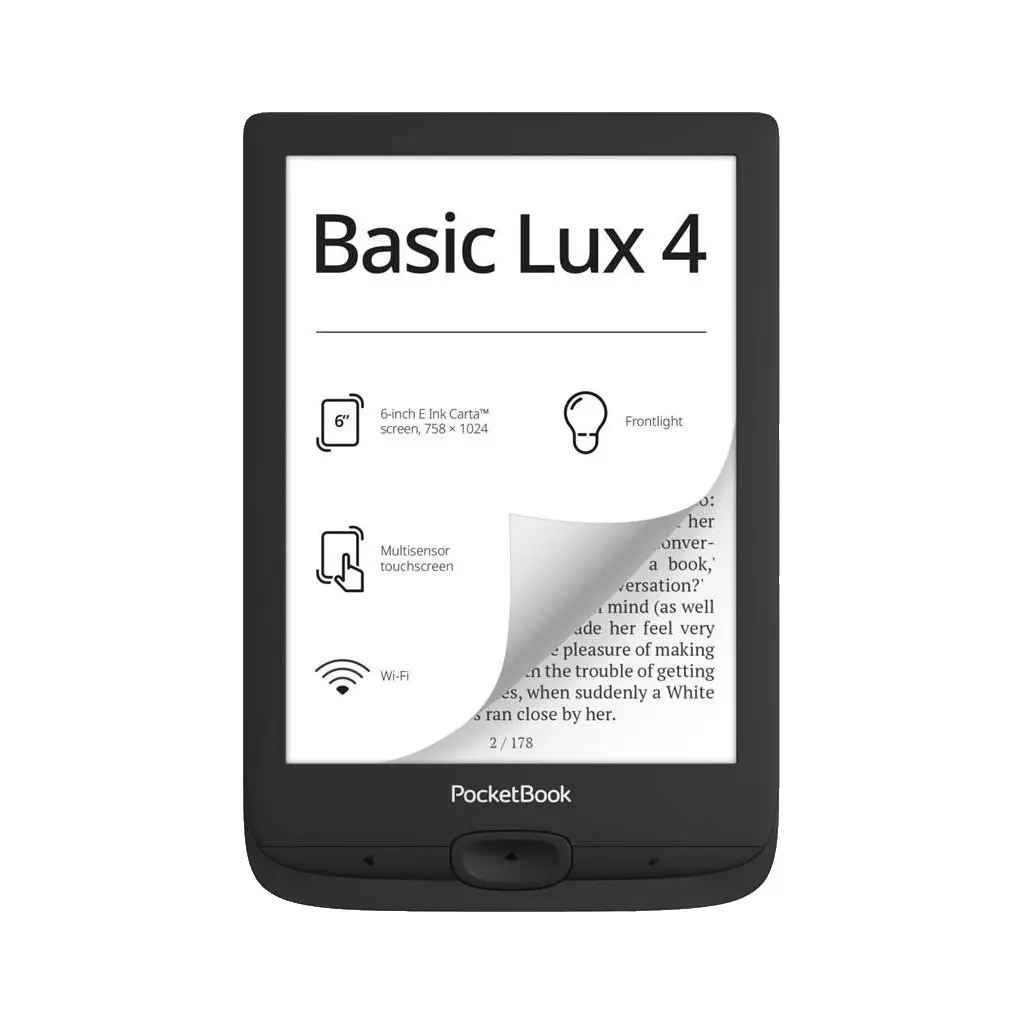 Obrázek produktu PocketBook 618 Basic Lux 4, černá