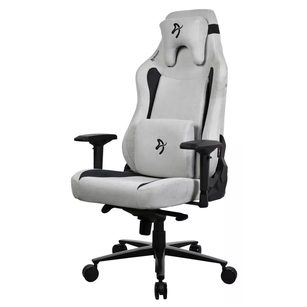 Obrázek produktu Arozzi VERNAZZA XL Supersoft Light Grey, látkový povrch, světle šedá