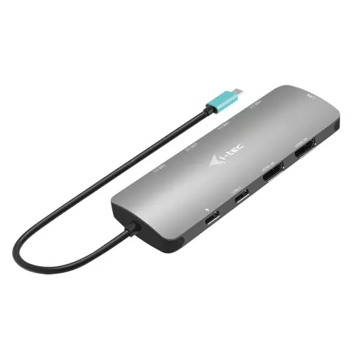 obrázek produktu i-tec USB-C Metal Nano 2x HDMI Docking Station, PD 100W