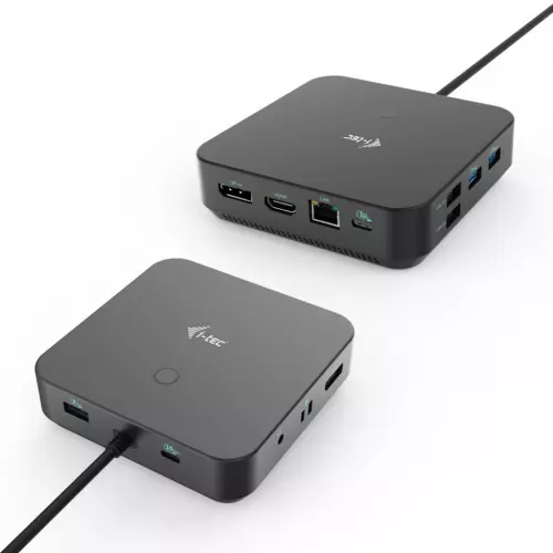 obrázek produktu i-tec USB-C HDMI + Dual DP Docking Station, Power Delivery 100W + zdroj 112W