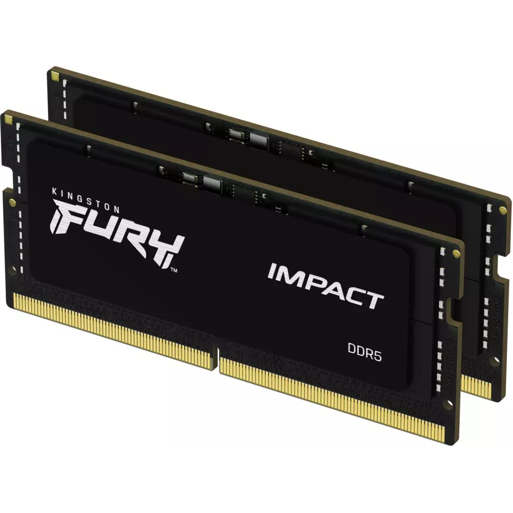 Obrázek produktu Kingston Fury Impact SODIMM DDR5 64GB 5600MHz - černá