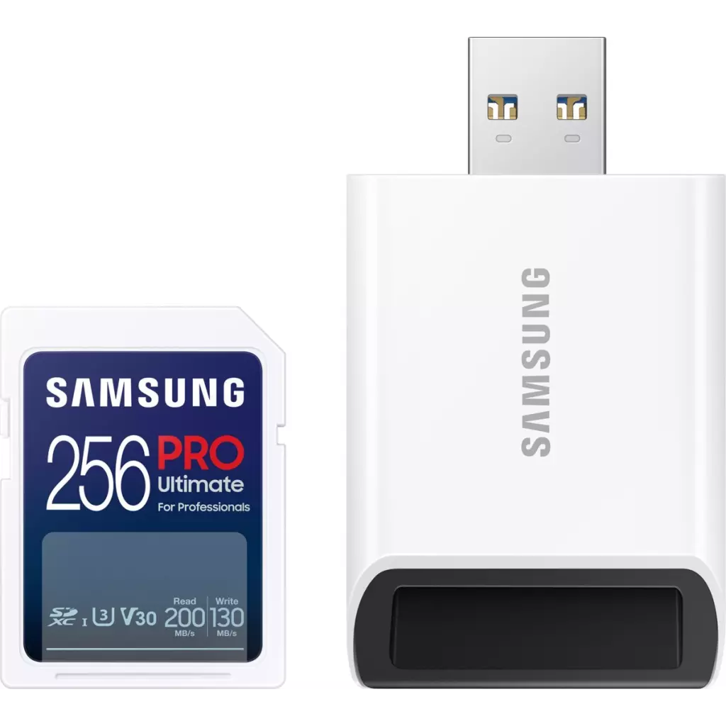 Obrázek produktu Samsung SDXC 256GB PRO Ultimate + USB adaptér