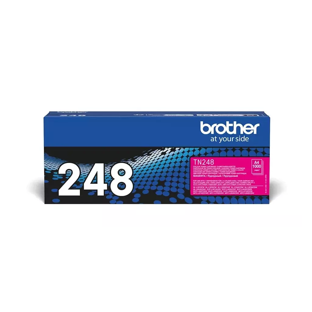 Obrázek produktu Brother toner TN-248M purpurová (1000 stran) - originální