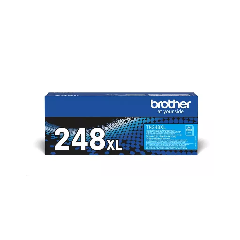 Obrázek produktu Brother toner TN-248XLC azurová (2300 stran) - originální