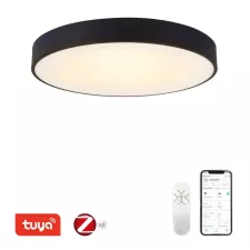obrázek produktu IMMAX NEO RONDATE SLIM Smart stropní svítidlo 60 x 7cm 53W černé Zigbee 3.0, TUYA