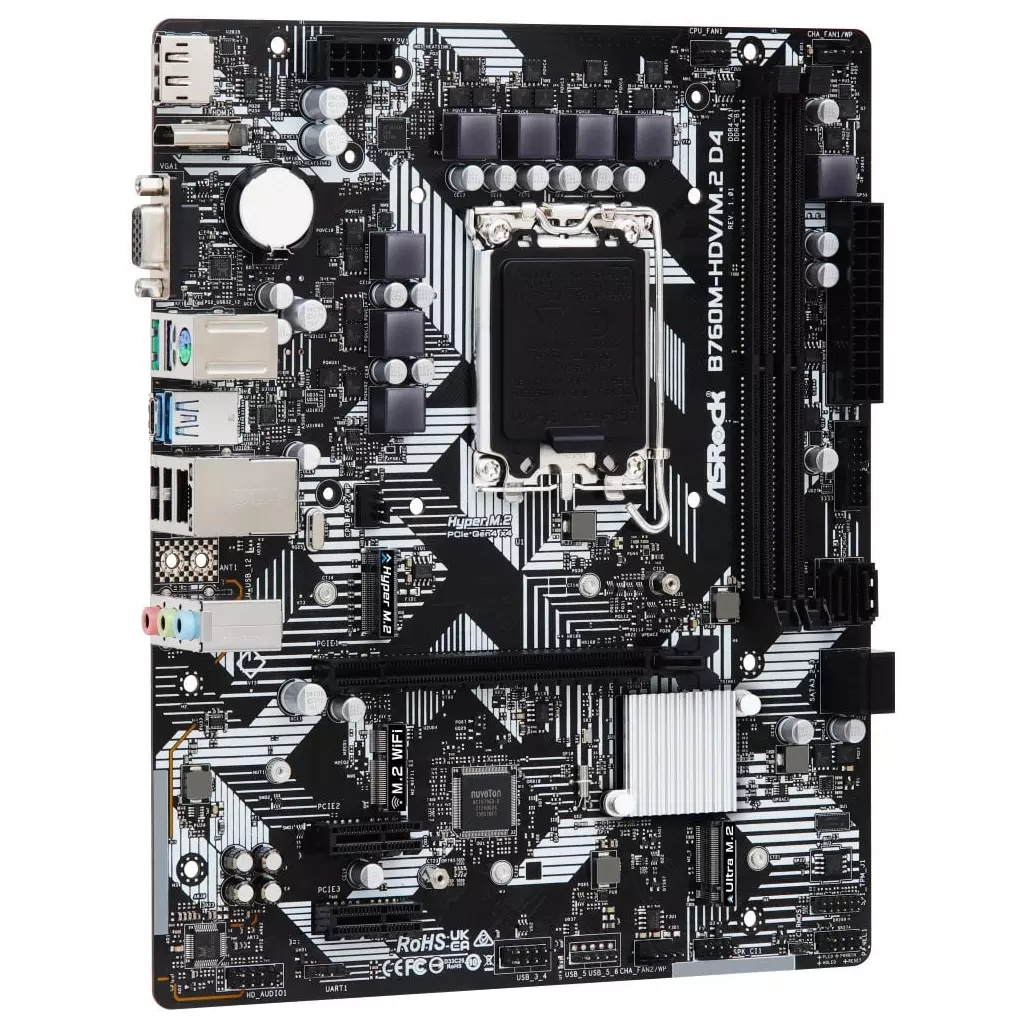 Obrázek produktu ASRock B760M-HDV/M.2 D4