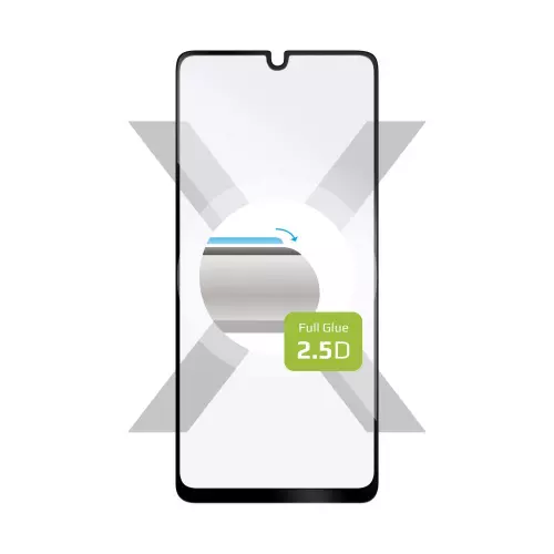 obrázek produktu Ochranné tvrzené sklo FIXED Full-Cover pro Xiaomi Redmi 13C/13C 5G/POCO C65, lepení přes celý displej, černé