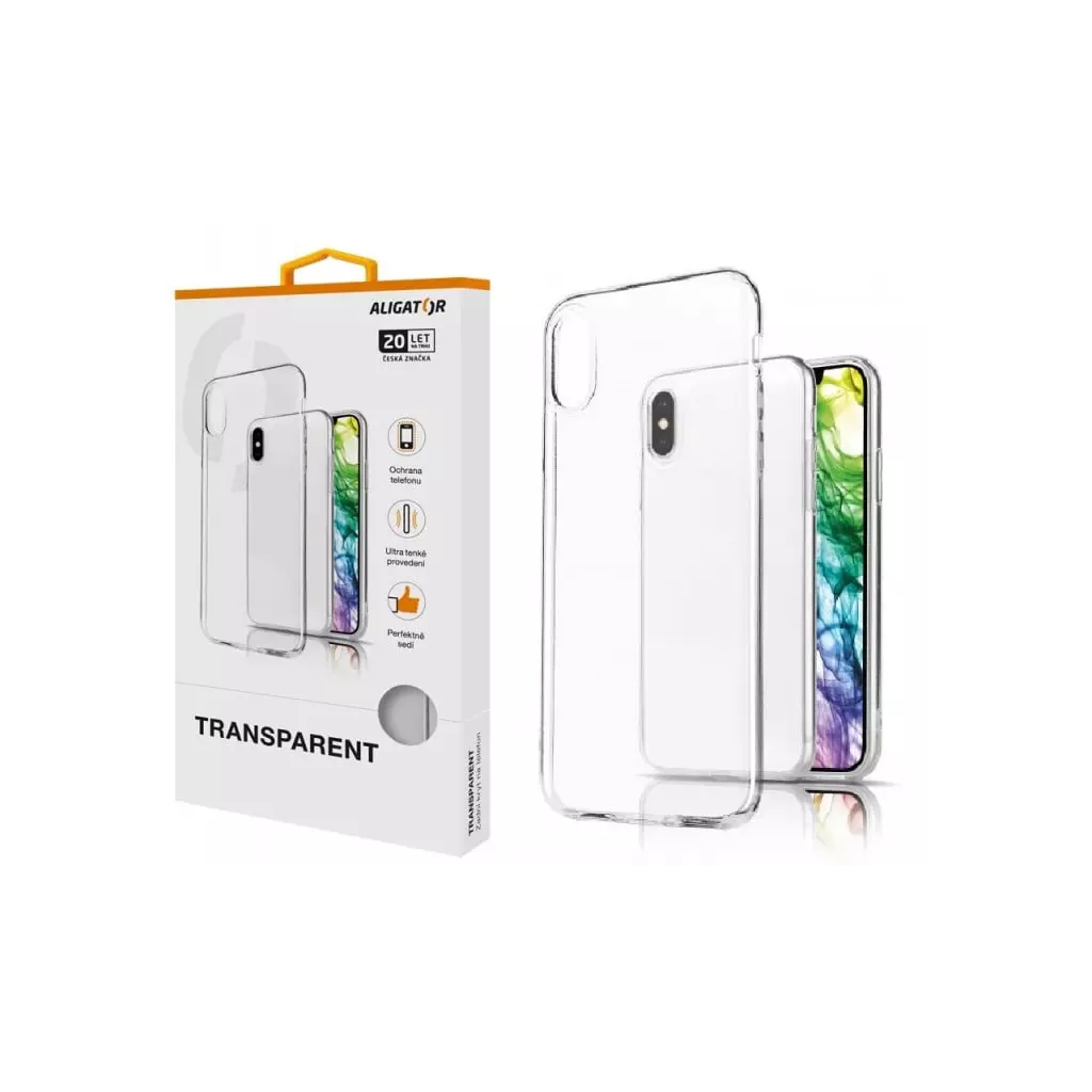 Obrázek produktu Pouzdro TRANSPARENT ALIGATOR Xiaomi Redmi 13C - transparentní