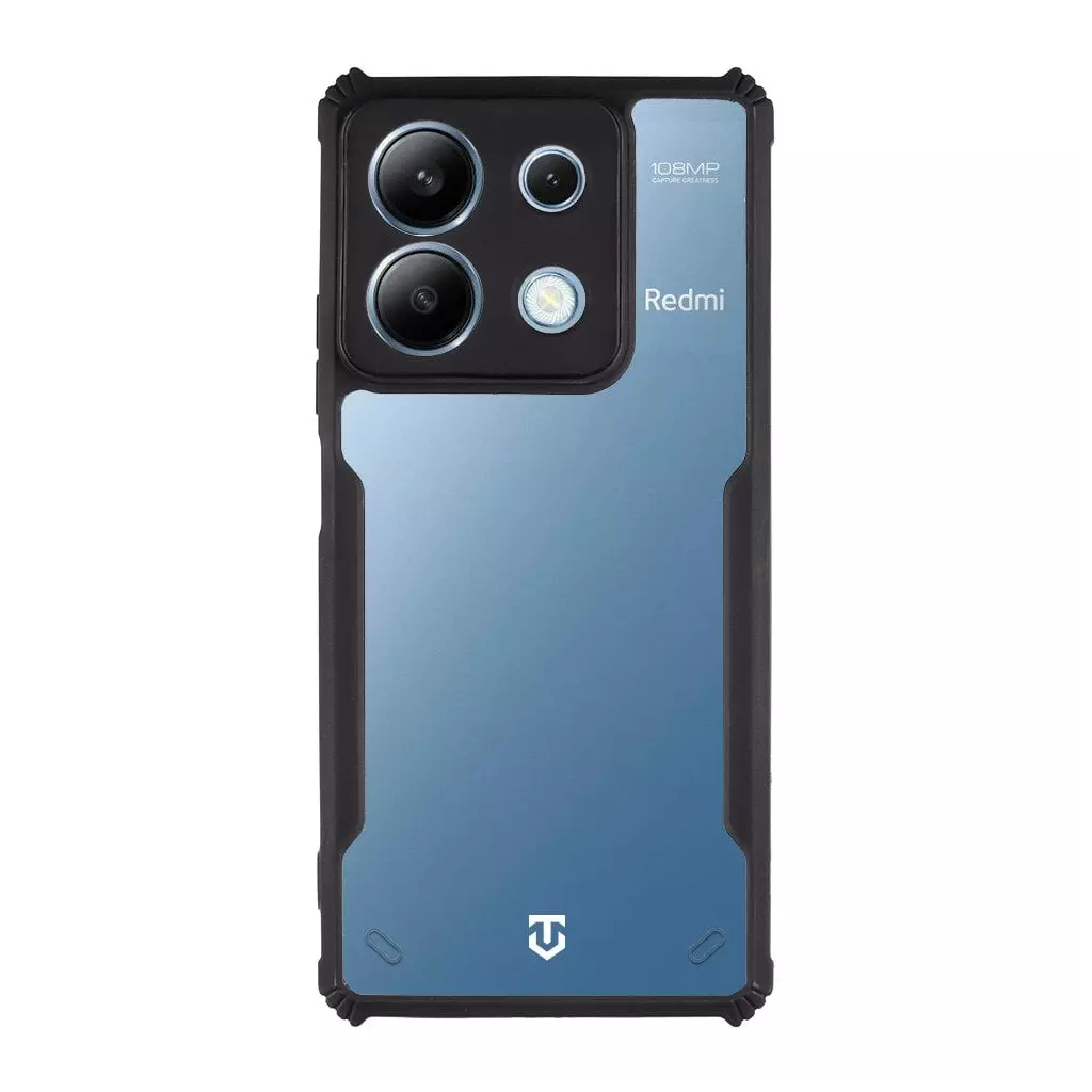 Obrázek produktu Tactical Quantum Stealth Kryt pro Xiaomi Redmi Note 13 5G Clear/Black - transparentní