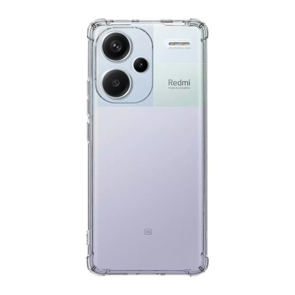 Obrázek produktu Tactical TPU Plyo Kryt pro Xiaomi Redmi Note 13 Pro+ 5G Transparent - transparentní