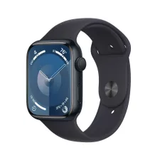 obrázek produktu HOD GPS MTP Apple Watch Series 9 45mm Temně inkoustový hliník s temně inkoustovým sportovním řemínkem - M/L - antracitová