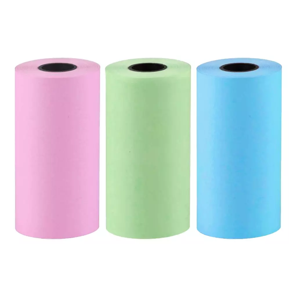 Obrázek produktu Helmer kotoučky pro termo mini tiskárnu TP 01, 3ks, barevné