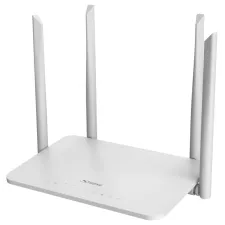 obrázek produktu STRONG dvoupásmový router 1200S/ Wi-Fi stand. 802.11a/b/g/n/ac/ 1200 Mbit/s/ 2,4GHz a 5GHz/ 4x LAN/ 1x WAN/ 1x USB/ bílý