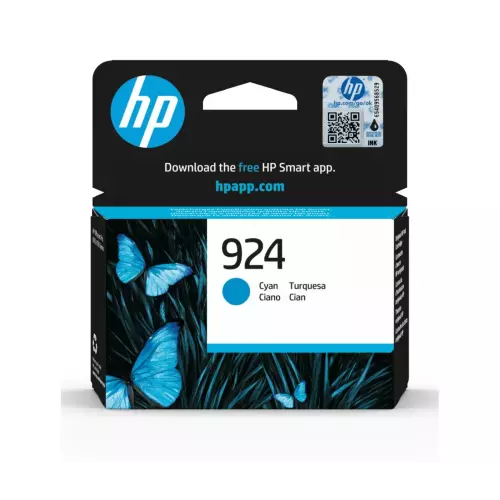 obrázek produktu HP 924 Cyan Original Ink Cartridge