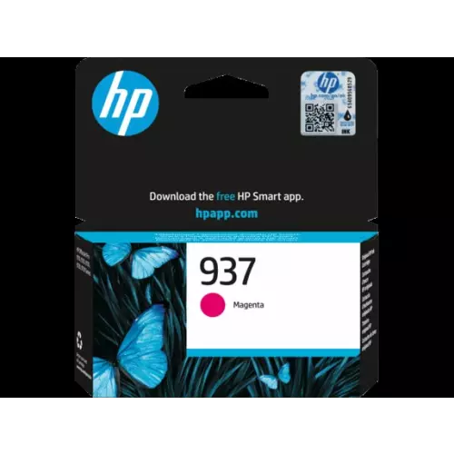 obrázek produktu HP 937 Magenta Original Ink Cartridge - purpurová/magenta