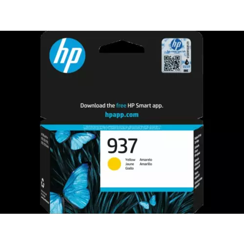 obrázek produktu HP 937 Yellow Original Ink Cartridge - žlutá/yellow