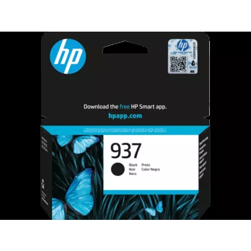 obrázek produktu HP 937 Black Original Ink Cartridge - černá/black