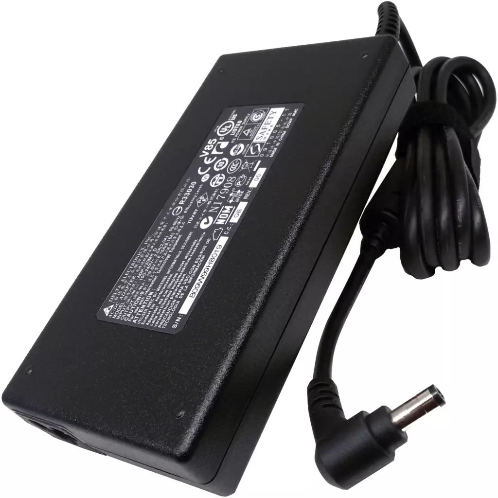 Obrázek produktu Napájecí adaptér MSI 120W 19,5V (vč. síť. šňůry)
