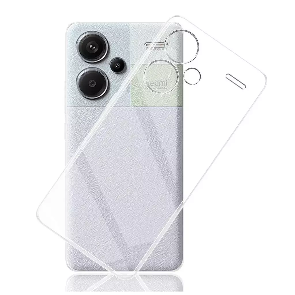 Obrázek produktu Ochranný TPU obal Lenuo pro Xiaomi Redmi Note 13 Pro+ 5G - transparentní