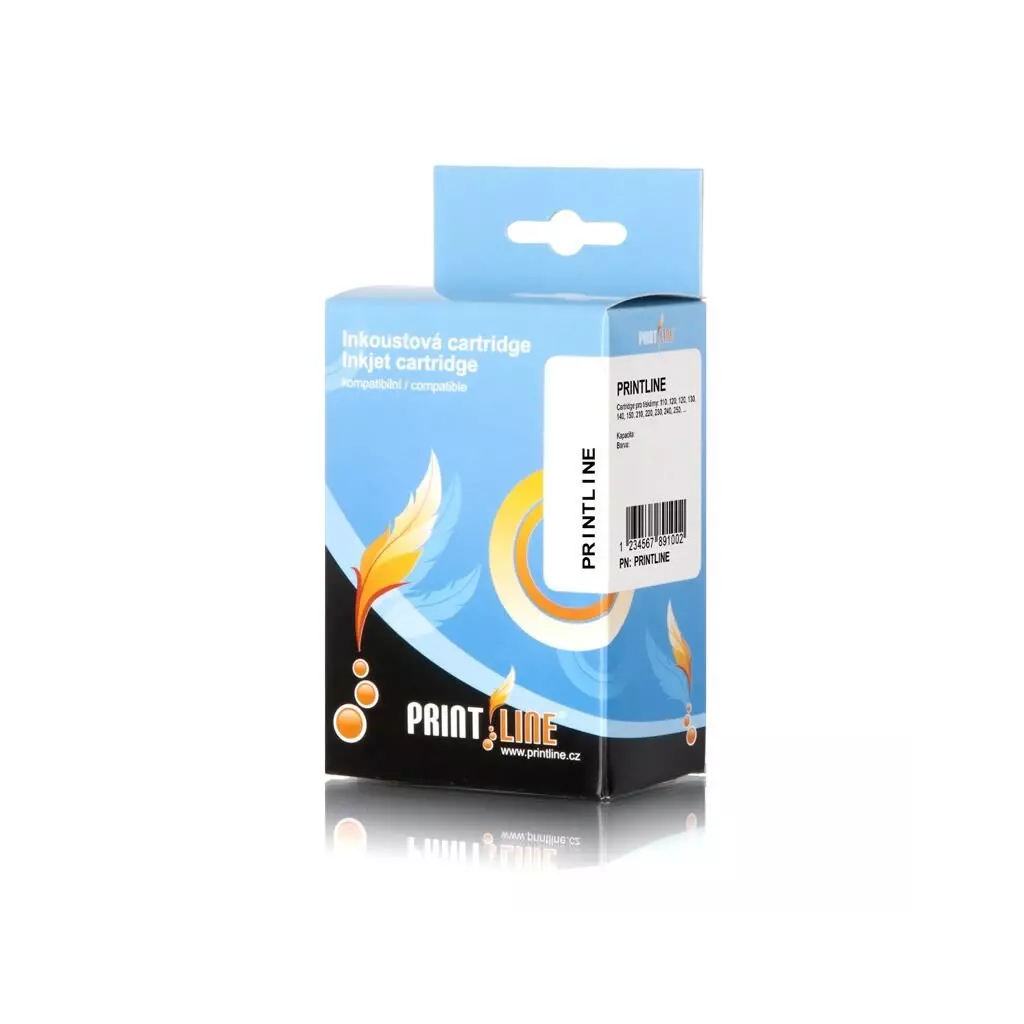 Obrázek produktu PRINTLINE kompatibilní cartridge s HP 652, F6V25AE, black, čip
