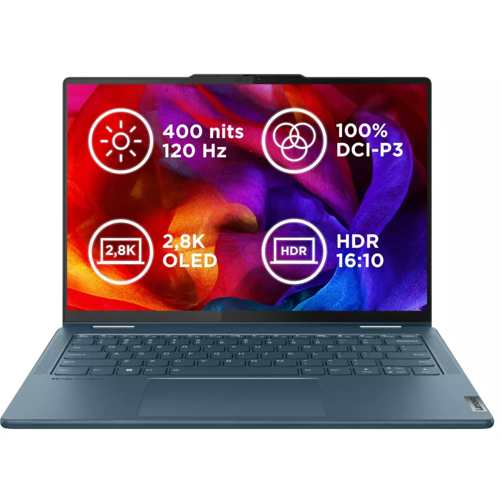Obrázek produktu Lenovo Yoga 7 2-in-1 14IML9 Tidal Teal (83DJ000QCK)
