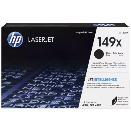 obrázek produktu HP 149X tonerová kazeta, 9500 str., černá (W1490X)