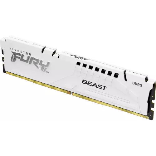 obrázek produktu Kingston Fury Beast DDR5 32GB 6000MHz XMP bílá - bílá