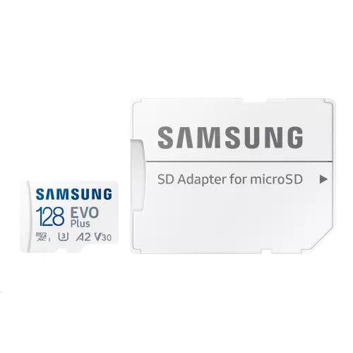 obrázek produktu Samsung microSDXC 128GB EVO Plus + SD adaptér