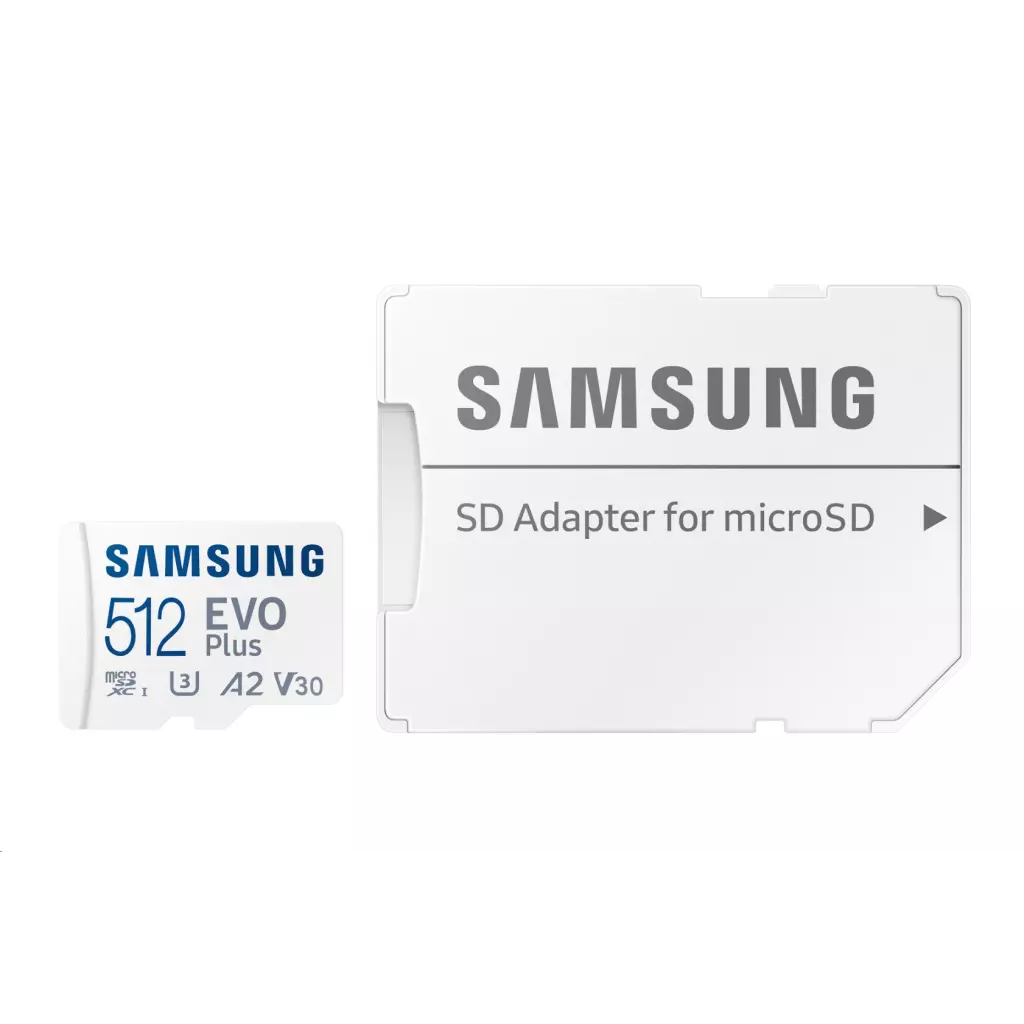 Obrázek produktu Samsung microSDXC 512GB EVO Plus + SD adaptér