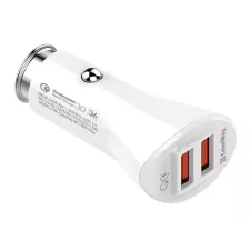 obrázek produktu ColorWay 2x USB nabíječka do auta 36W, bílá