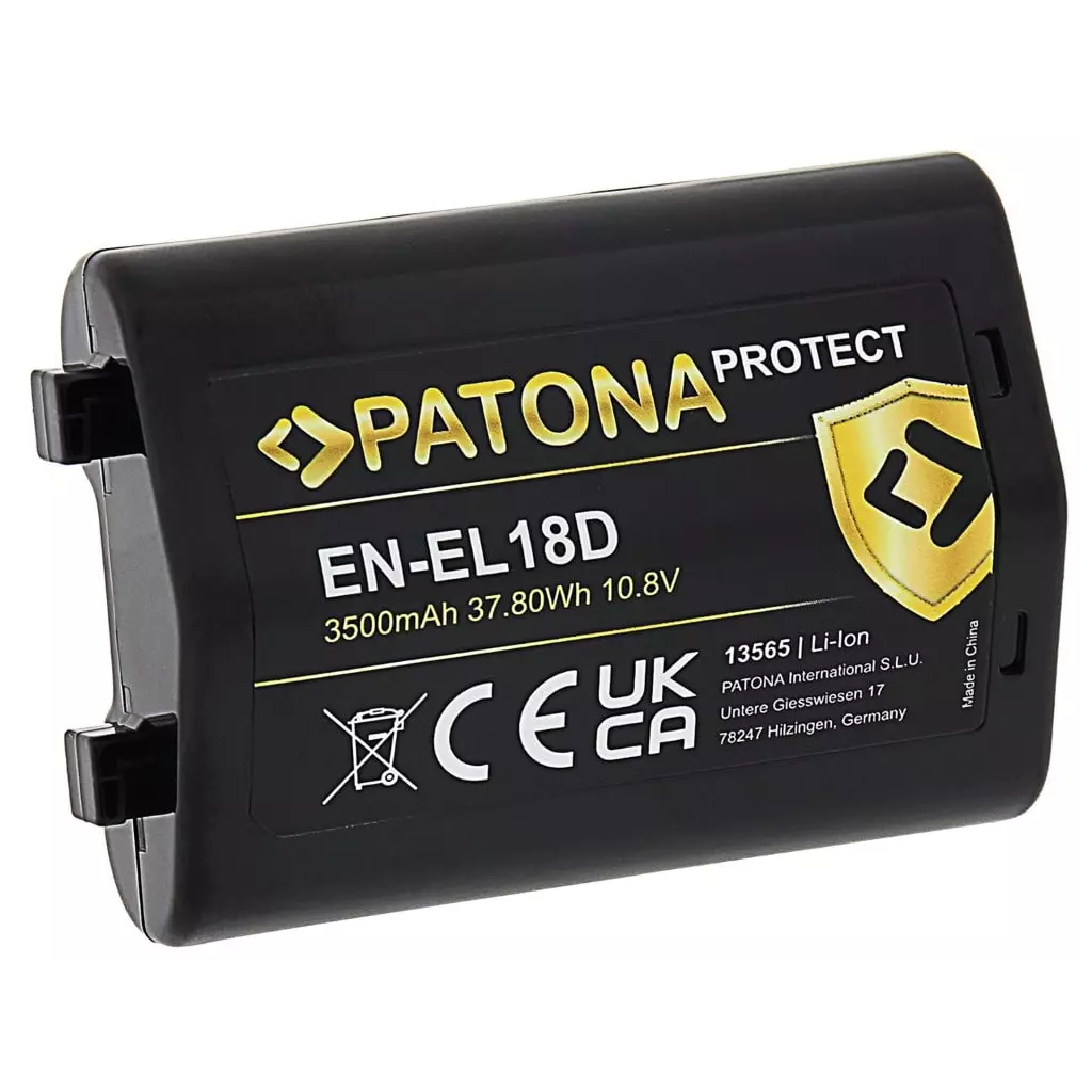 Obrázek produktu PATONA baterie pro foto Nikon EN-EL18D 3500mAh Li-Ion 10,8V Protect D6/Z9