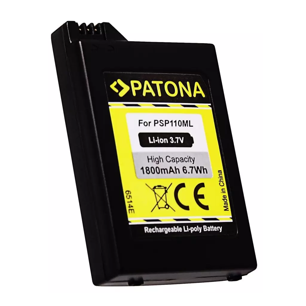 Obrázek produktu PATONA baterie pro herní konzoli Sony PSP 1000 Portable 1800mAh Li-lon 3,7V