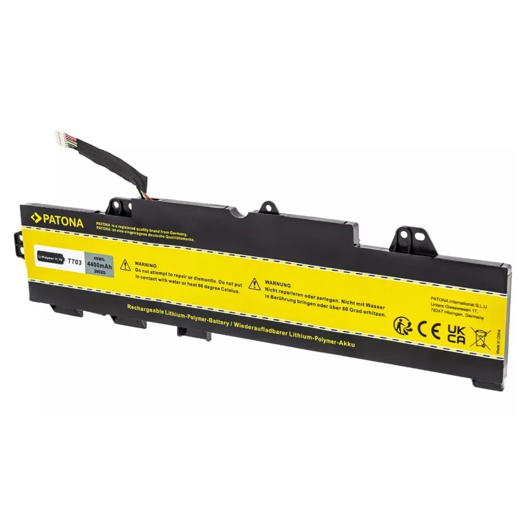 Obrázek produktu PATONA baterie pro ntb HP 850 G5 4400mAh Li-Pol 11,1V TT03XL