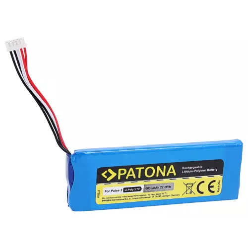 obrázek produktu PATONA baterie pro reproduktor JBL Pulse 3 6000mAh 3,7V Li-Pol