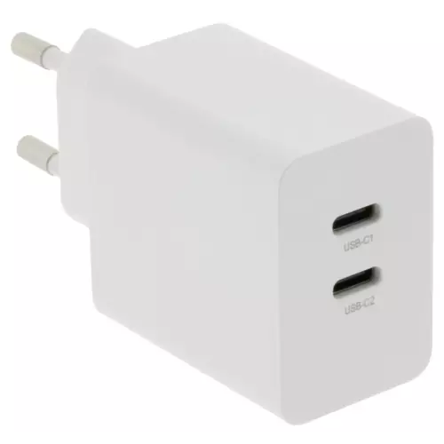 obrázek produktu PATONA napájecí adaptér Power delivery 35W 2xUSB-C -PD 3.0 - bílá