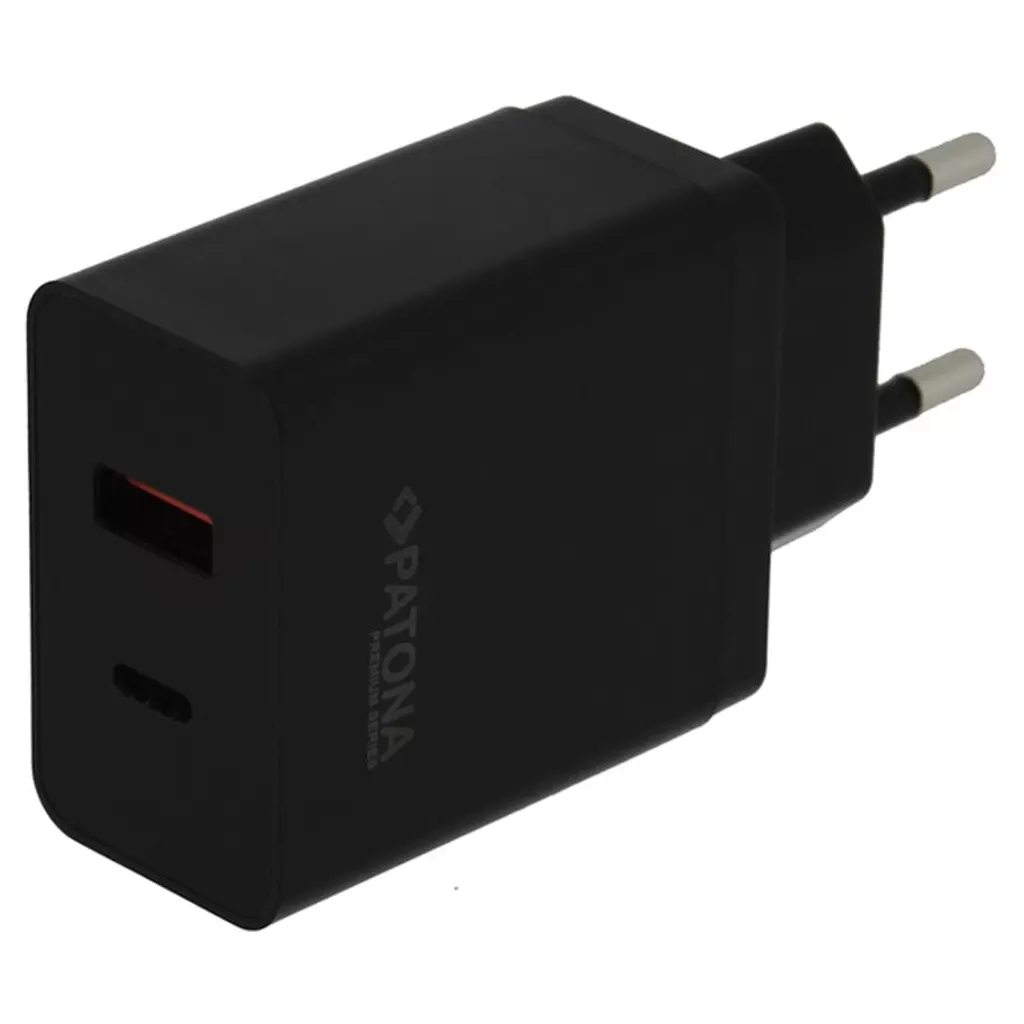 Obrázek produktu PATONA napájecí adaptér Power delivery 36W 1xUSB-C/1xUSB-A -PD 3.0 - černá
