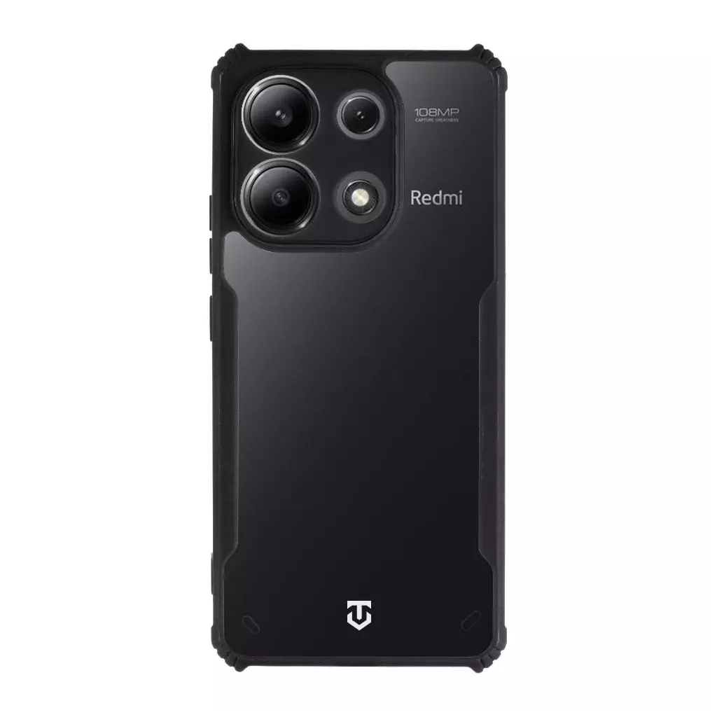 Obrázek produktu Tactical Quantum Stealth Kryt pro Xiaomi Redmi Note 13 4G Clear/Black - transparentní