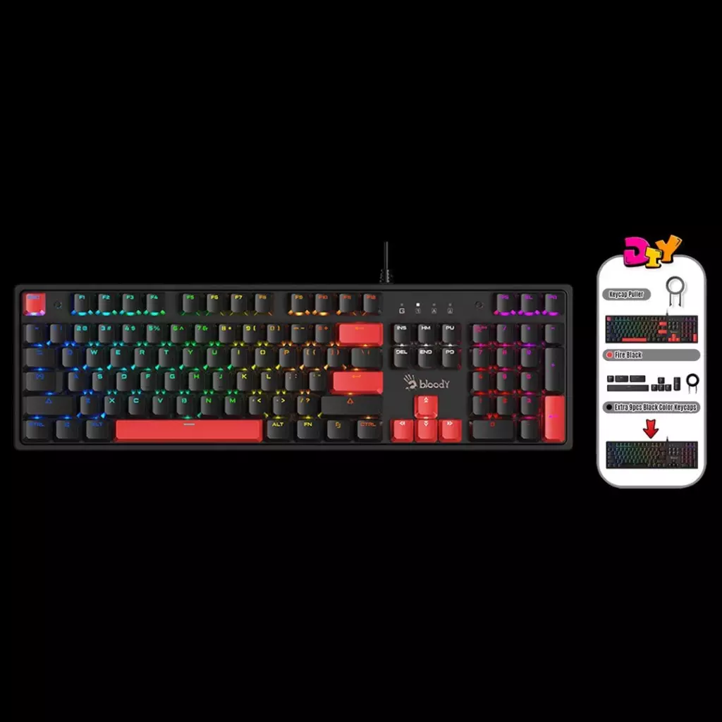 Obrázek produktu A4Tech Bloody S510R, CZ/SK