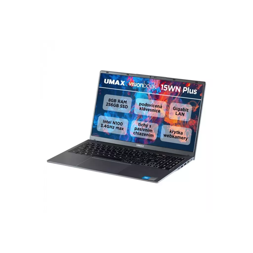Obrázek produktu UMAX VisionBook 15WN Plus - šedá