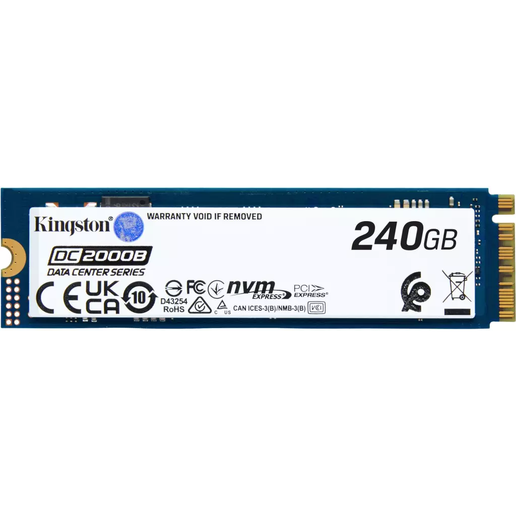 Obrázek produktu Kingston DC2000B SSD 240GB NVMe Enterprise