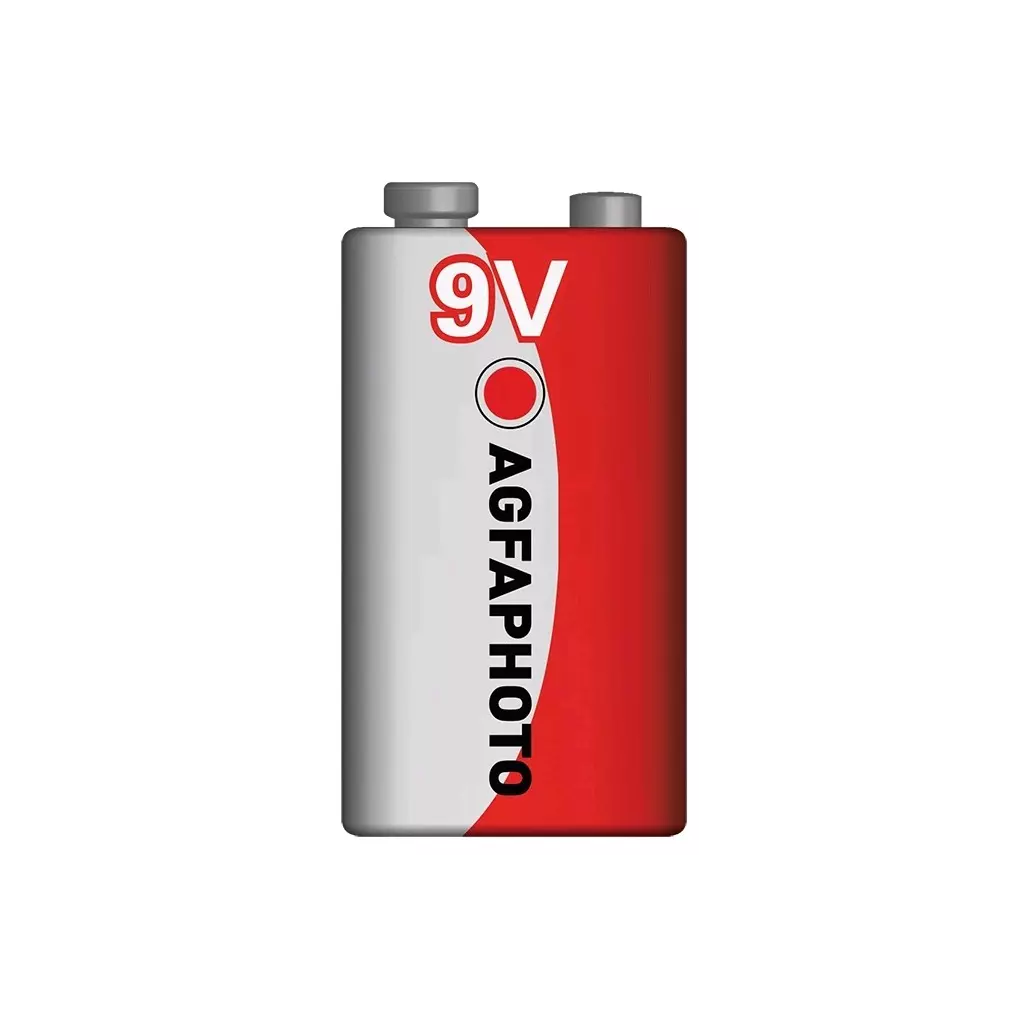 Obrázek produktu AgfaPhoto zinková baterie 9V, shrink 1ks