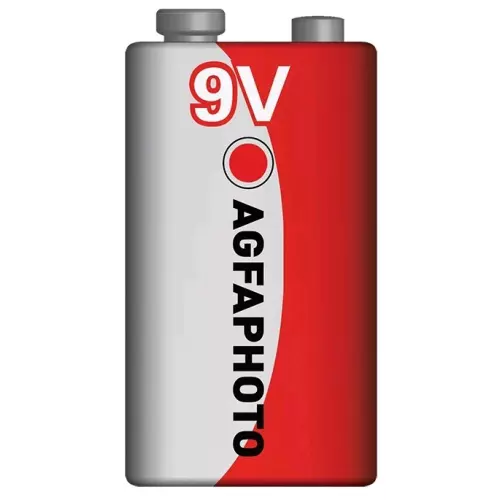 obrázek produktu AgfaPhoto zinková baterie 9V, shrink 1ks