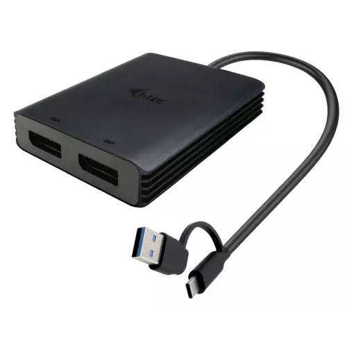 obrázek produktu i-tec USB-A/USB-C Dual 4K DP Video Adapter