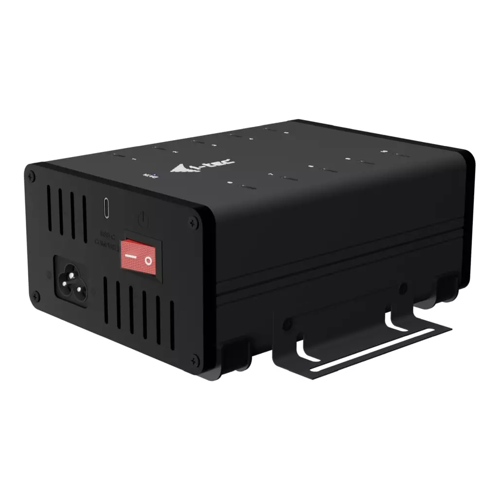 Obrázek produktu i-tec USB-C/USB-A Metal Charging + Data HUB, 15W/port, 10x USB-C, 180W